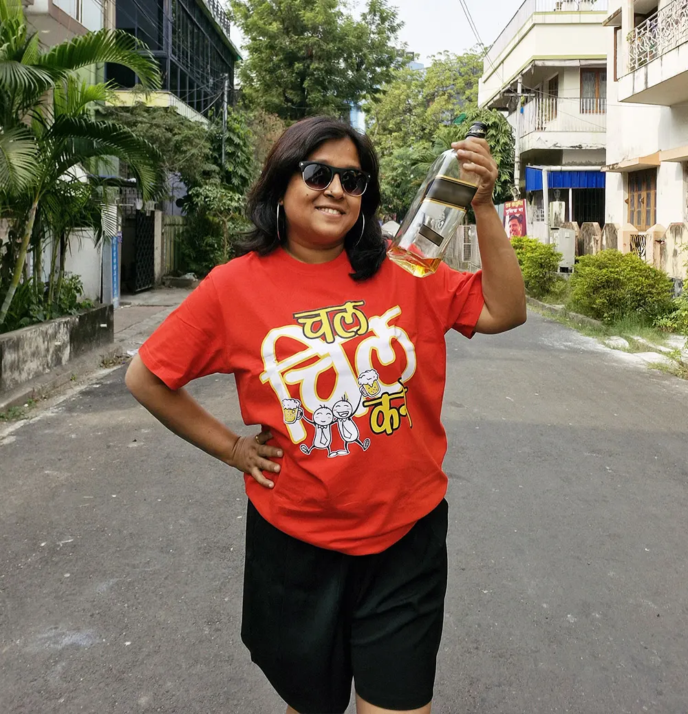 Chal Chill Kare Tshirt for girls