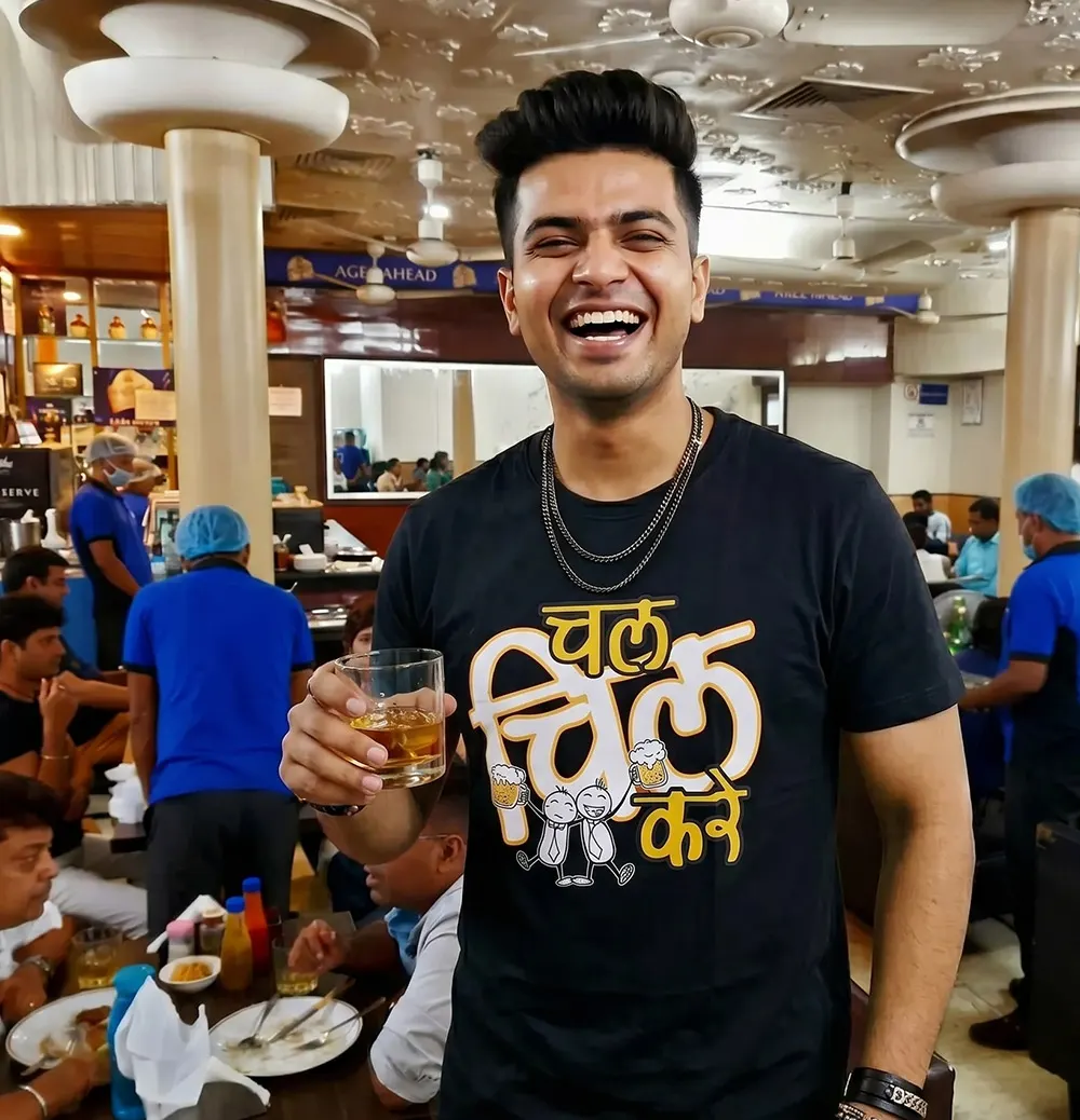 Chal Chill Kare Tshirt for boys