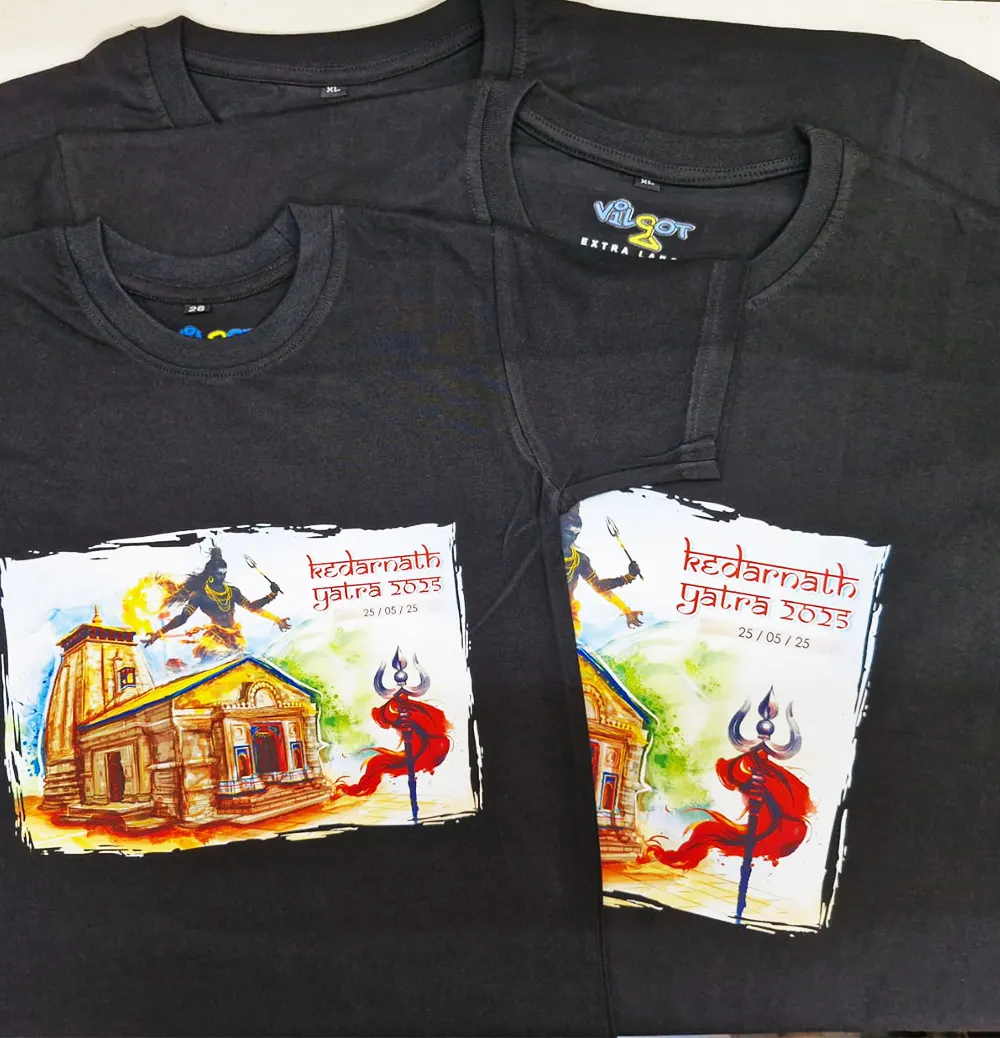 Buy Spiritual Route Kedarnath Edition T-shirt
