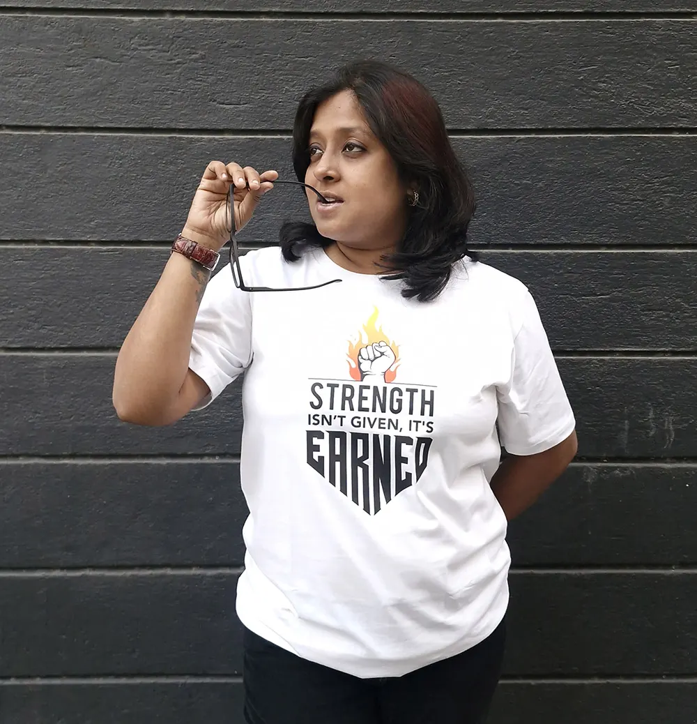 STRENGTH ISN'T GIVEN, IT'S EARNED Unisex T-Shirt for Girls
