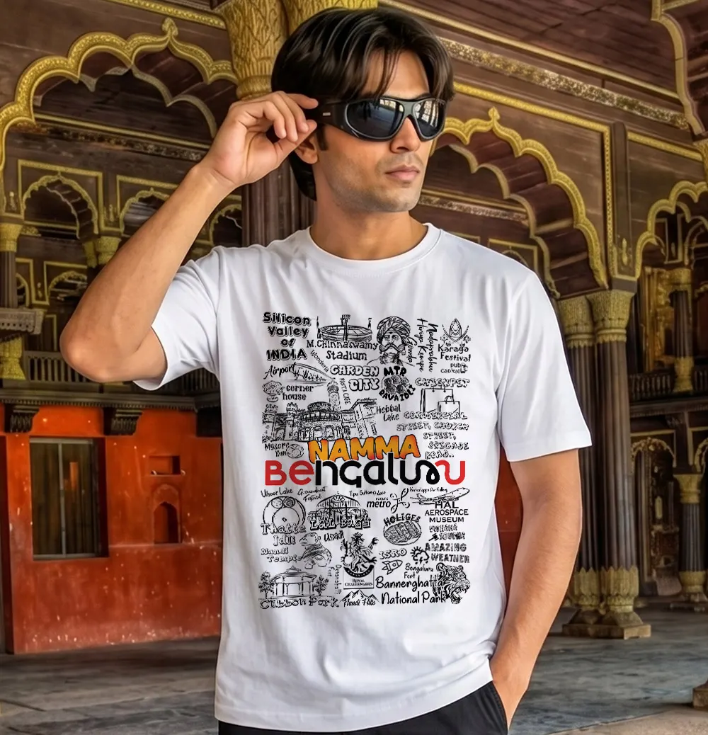 Bengalur Doodle T=shirt for boys