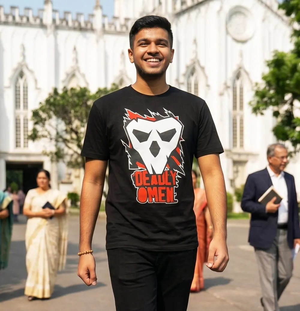 Deadly Omen Gaming Tshirt for guys