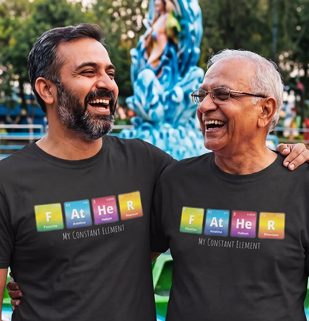 FATHER, MY CONSTANT ELEMENT Unisex T-Shirt for Father and Son