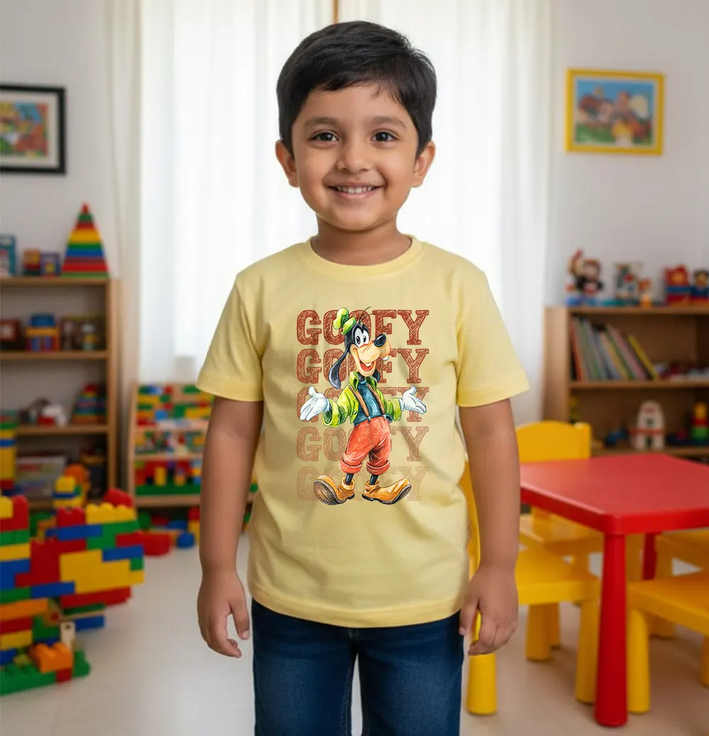 Goofy themed kids T-shirts for boys