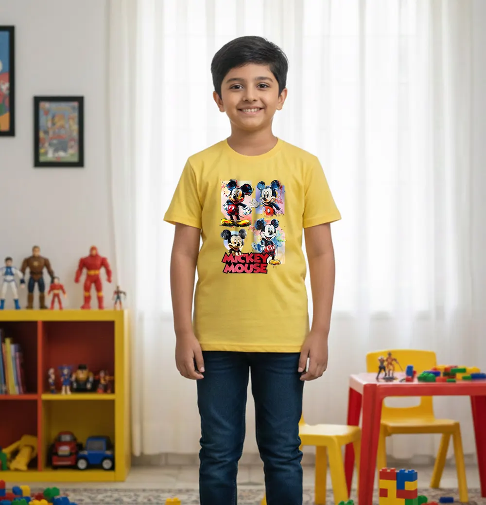 Mickey Mouse Themed T-shirt for boys