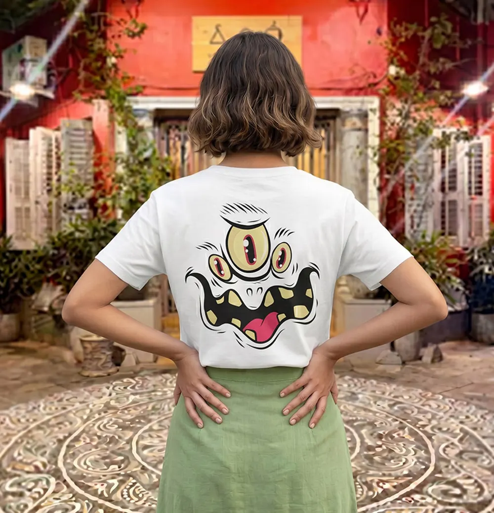 Triple Eye Monster unisex T-shirts for girls